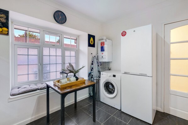 Family House, Patio | Laundry