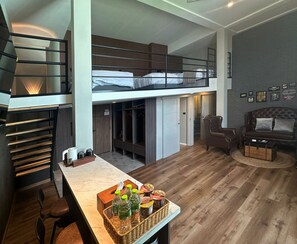 Caja de seguridad en la habitación y cortinas blackout 