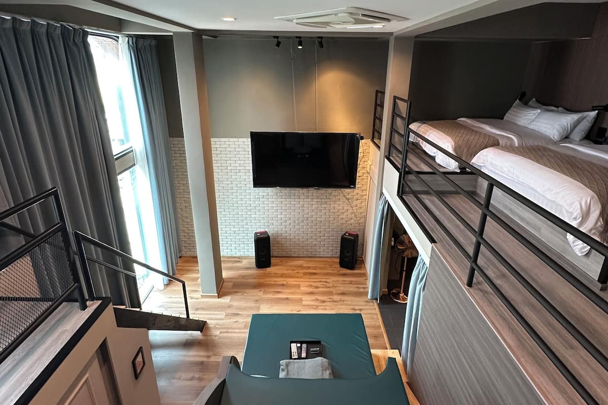 Luxury Quadruple Room | In-room safe, blackout drapes, iron/ironing board, free WiFi