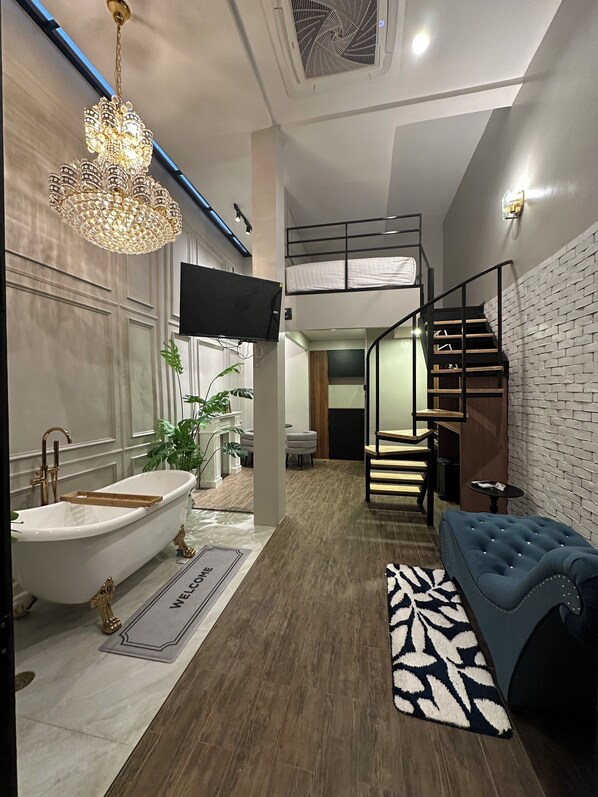 British Luxury Double Room | Zimmersafe, Verdunkelungsvorhänge, Bügeleisen/Bügelbrett