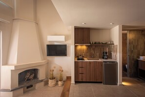 Duplex superluxo, vista para o jardim | Área de estar