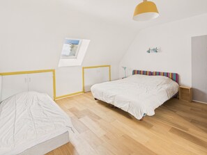5 bedrooms, iron/ironing board, free WiFi - Beach 800m away, house for 11 with garden (Névez)
