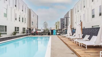 Seasonal outdoor pool