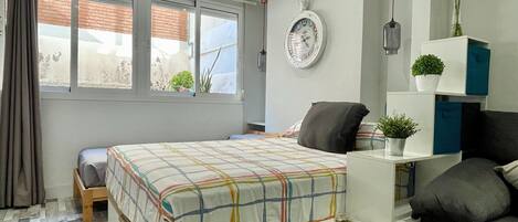 Leilighet | 1 soverom, strykejern/-brett og sengetøy