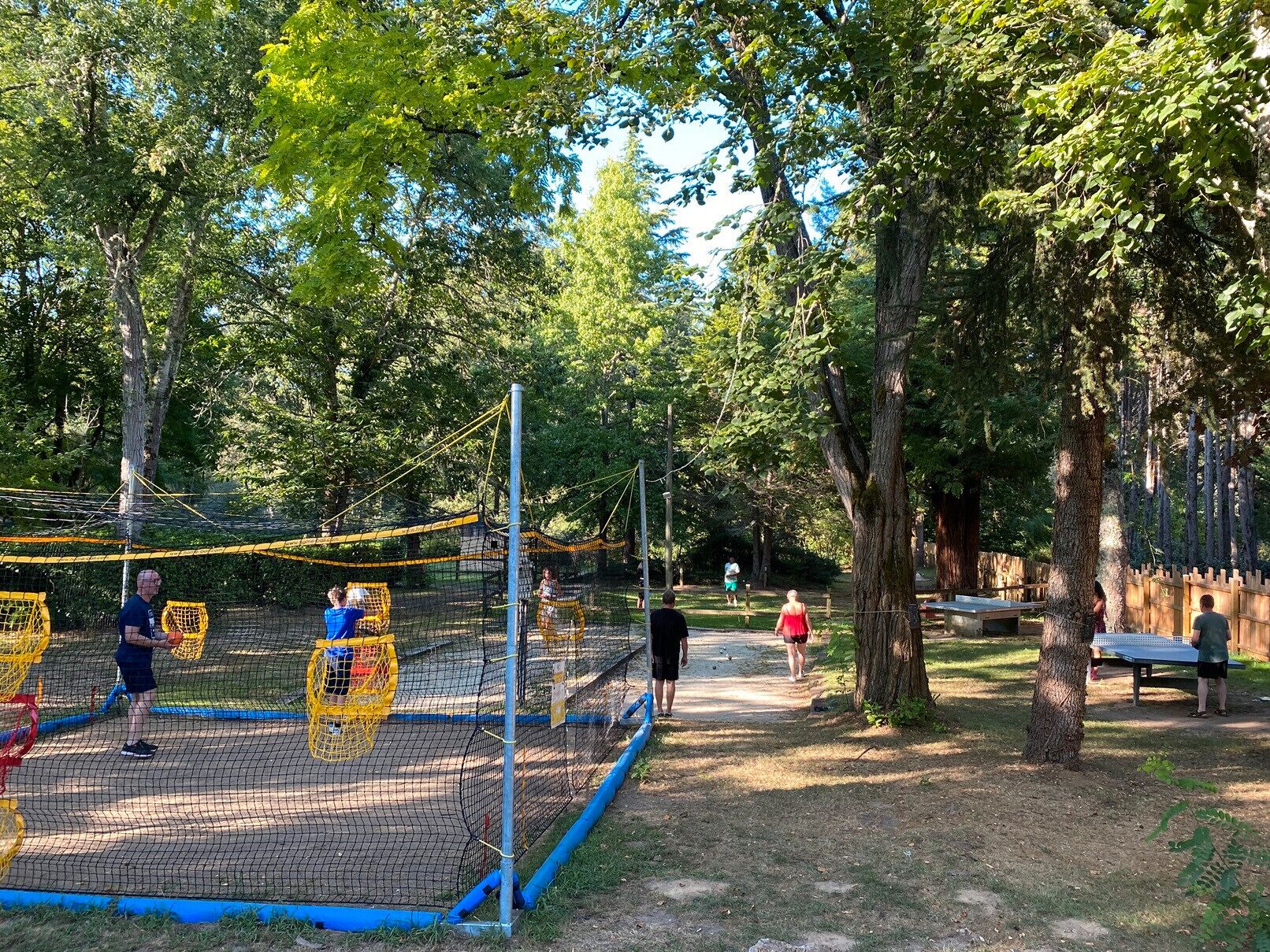 Enceinte de l’hébergement