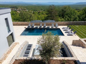 Beheizter Pool