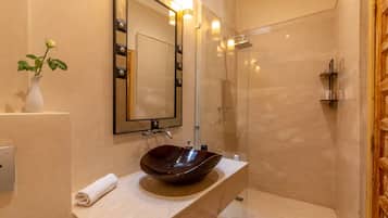 Hair dryer, towels
