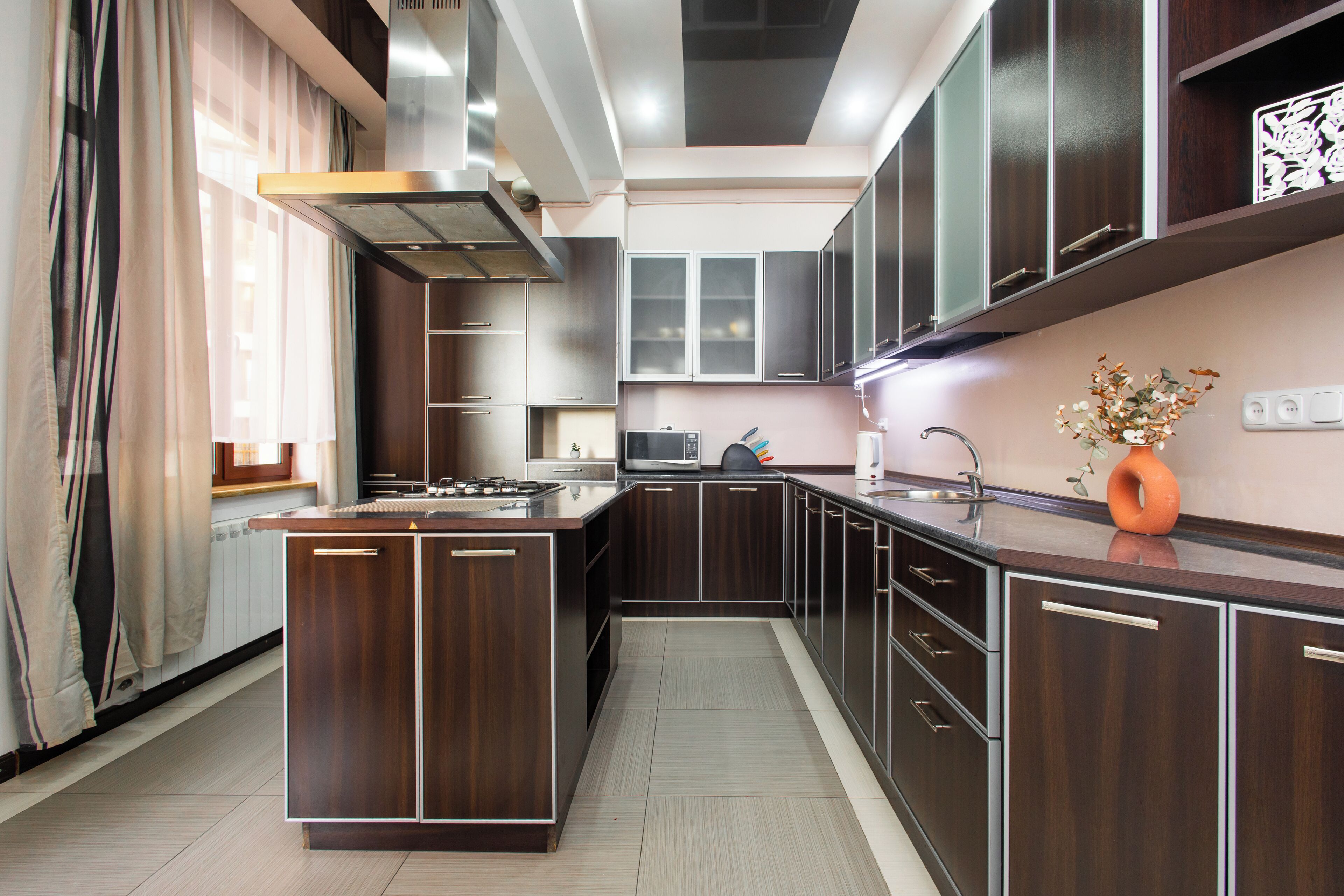 Comfort Apartment, 2 Bedrooms, Balcony, City View | Private kitchen