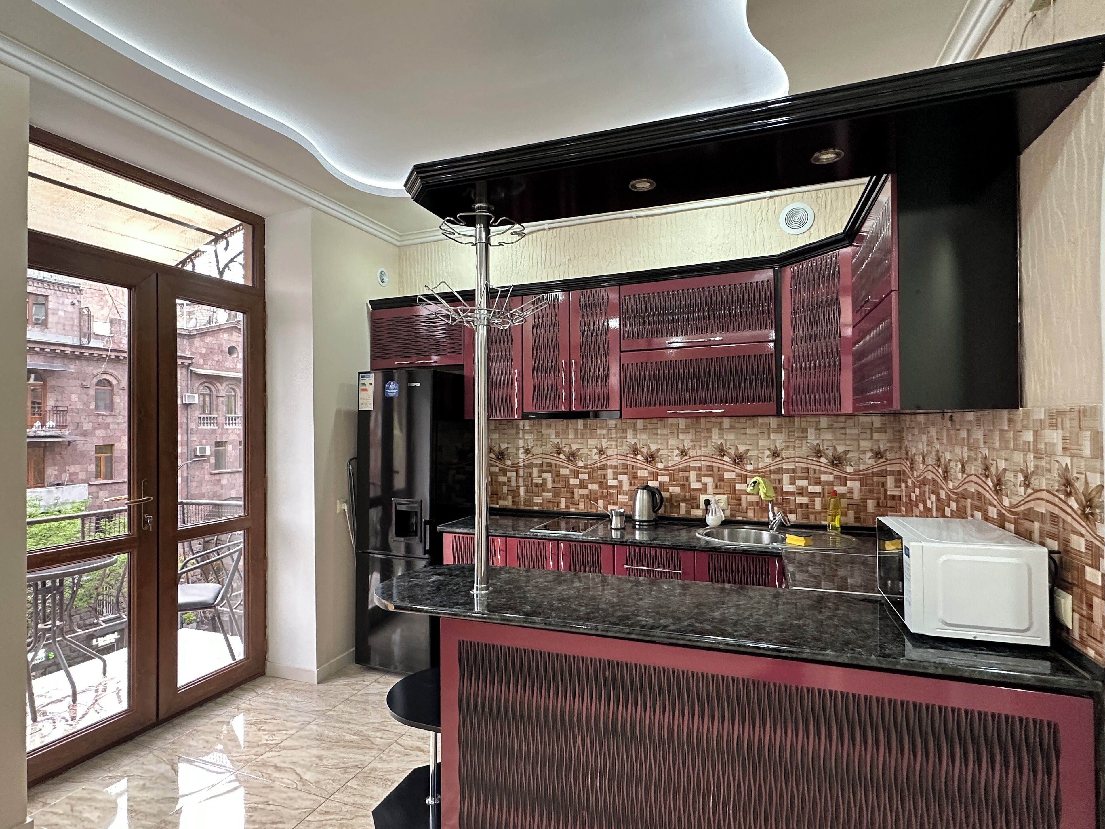 Economy-huoneisto, parveke | Yksityinen keittiö