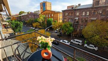 Uitzicht vanuit accommodatie