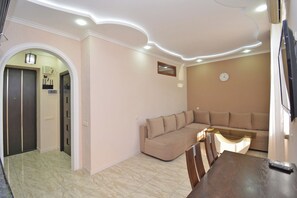 Economy Apartment, Balcony | Living area - Apartment by Luxe Group AM104 (Yerevan)