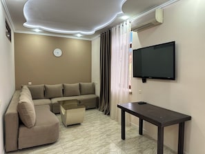 Economy-Apartment, Balkon | Wohnbereich