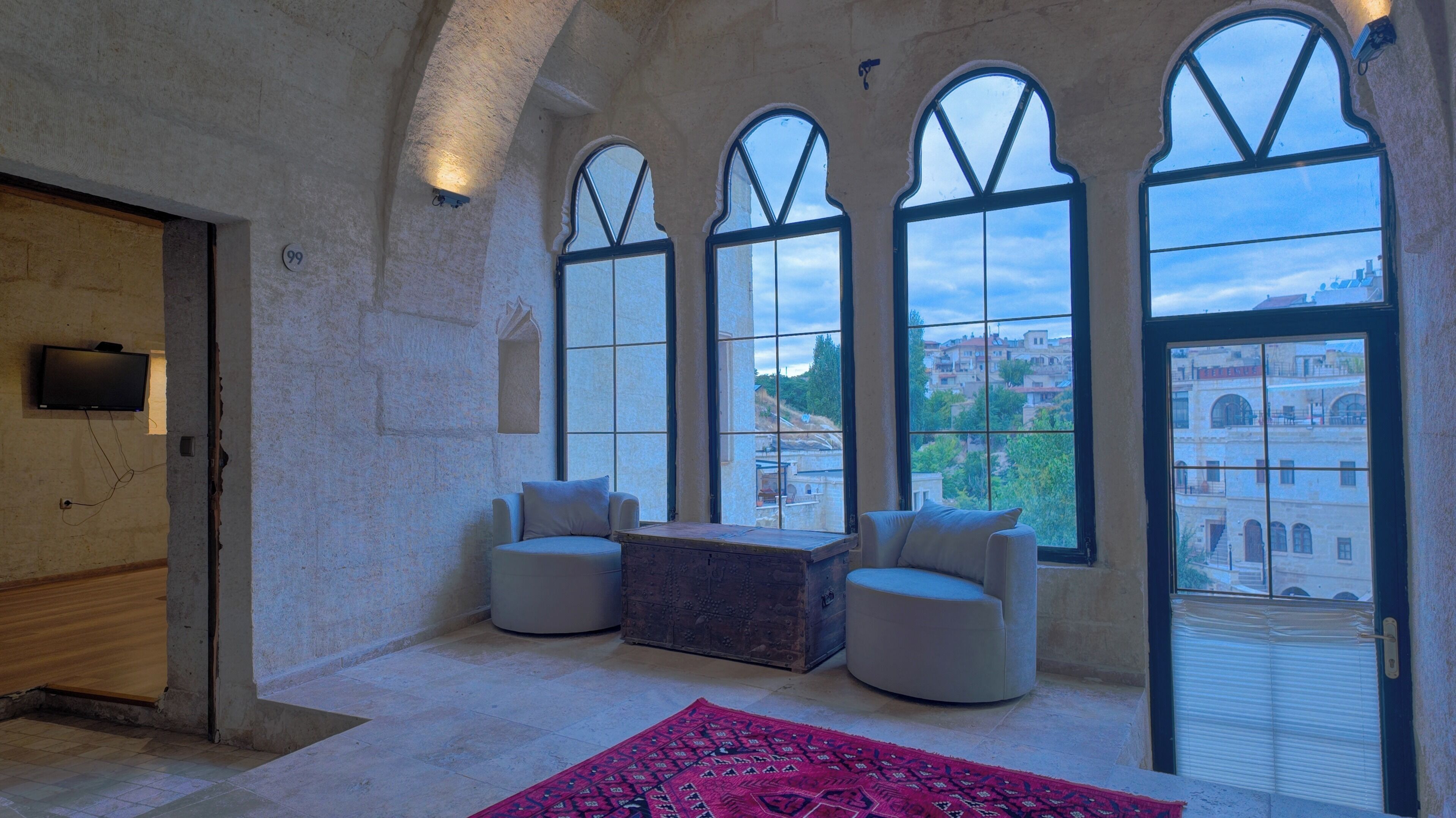 Luxury Suite, Bay View | Living area