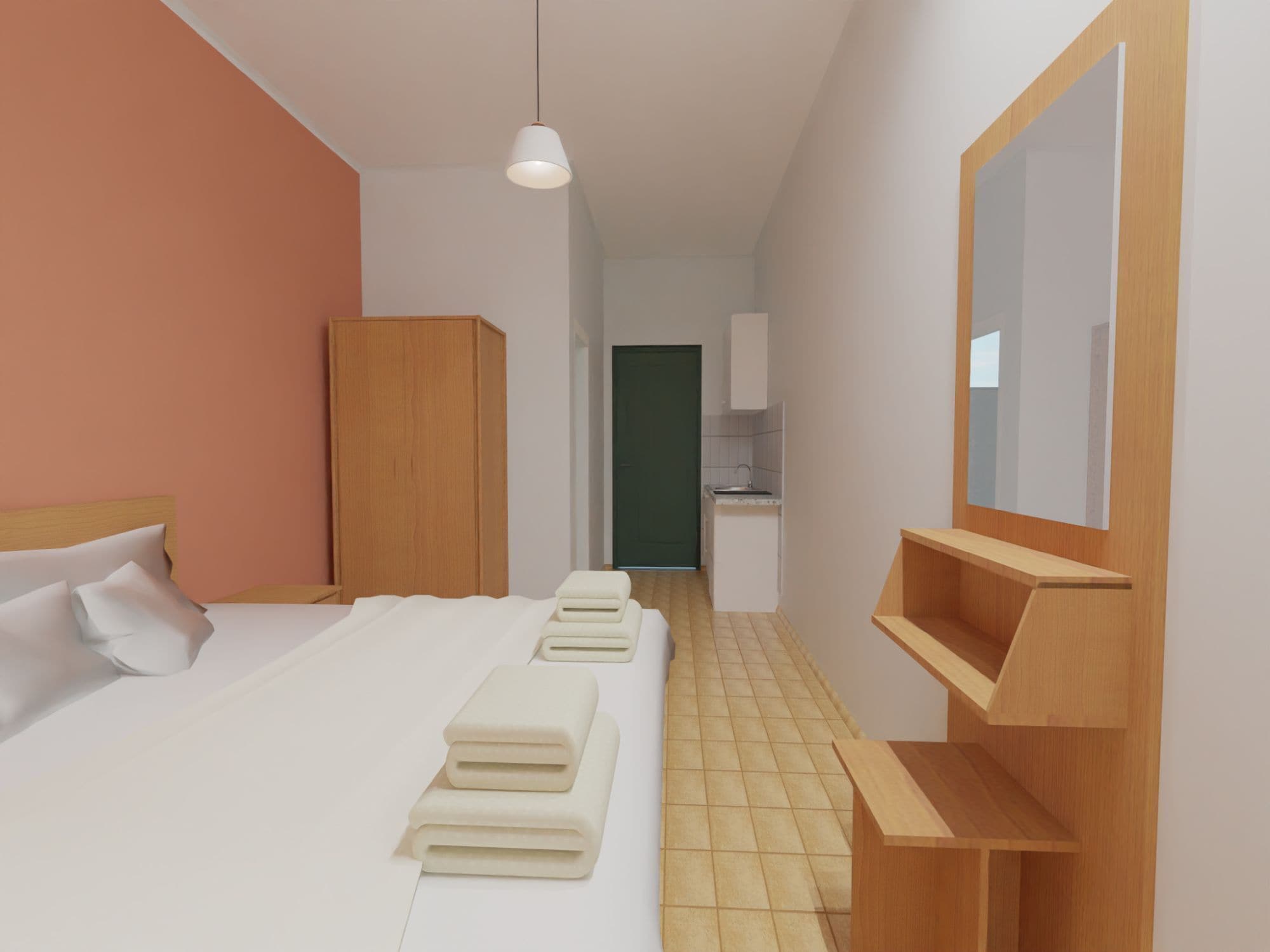 Family Stüdyo, Balkon | Ücretsiz beşik/çocuk yatağı, ücretsiz kablosuz İnternet, çarşaf takımı 