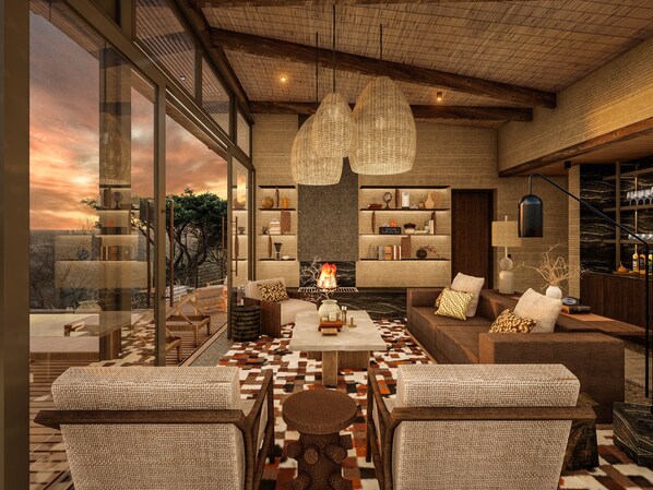 Living area - Bupenyu Lodge by Newmark (Victoria Falls)