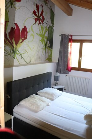 3 bedrooms, iron/ironing board, WiFi, bed sheets