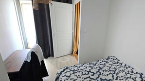 Leilighet | 1 soverom og sengetøy