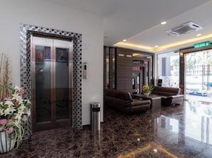 Lobby sitting area