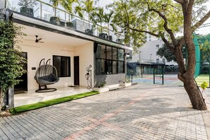 Fachada de la propiedad
