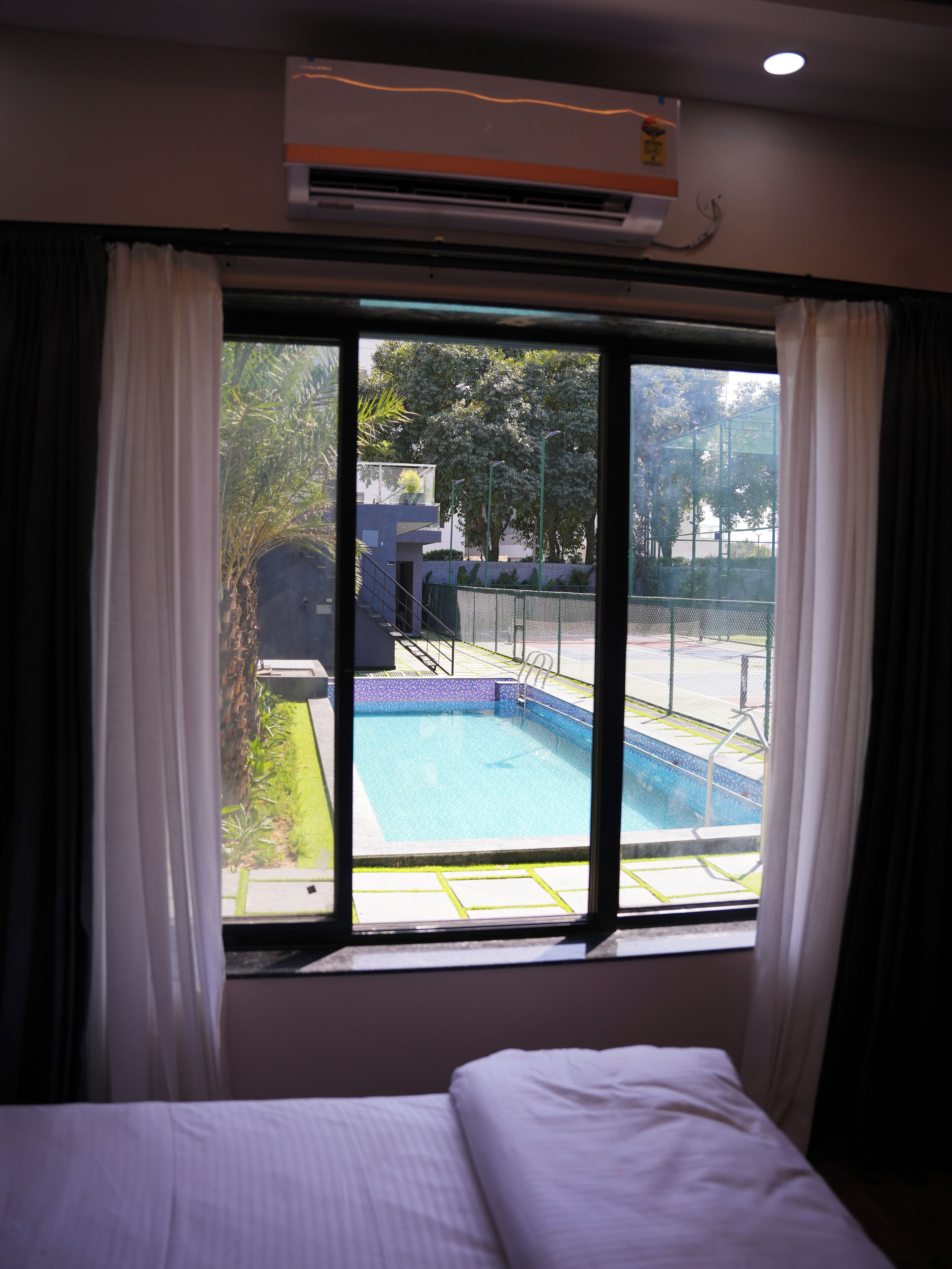 Phong cảnh nhìn từ nơi lưu trú