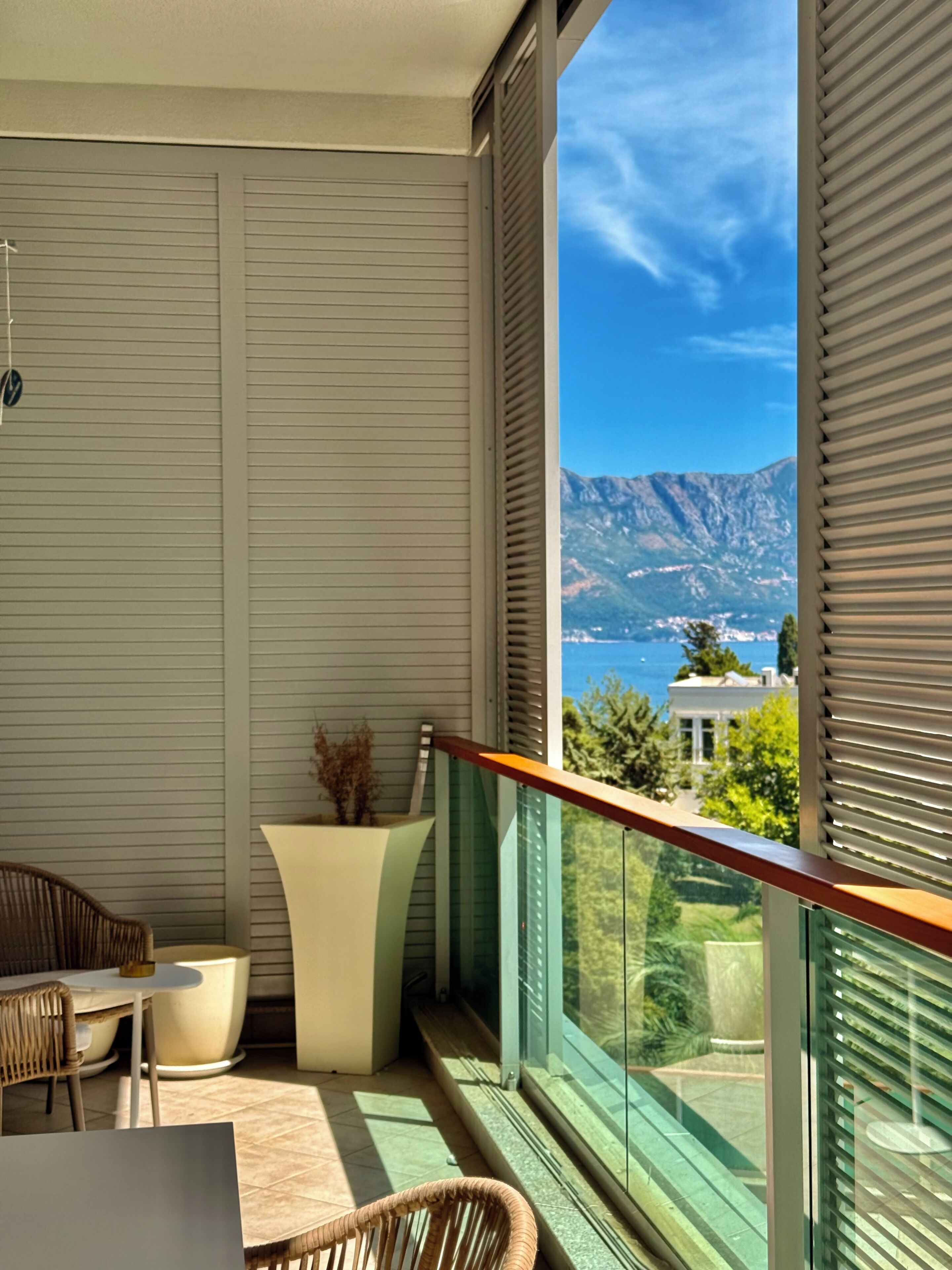 Apartamento Deluxe, vistas al mar | Terraza o patio