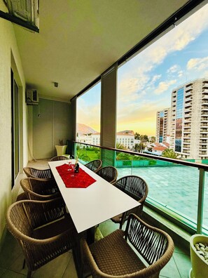 Appartement Deluxe, vue mer | Terrasse/Patio