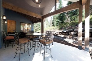 Restauration en plein air