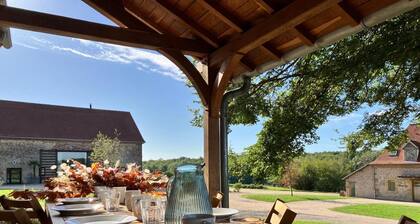 Cottage Cerf Ailé 14p, quiet, pets allowed, cleaning included