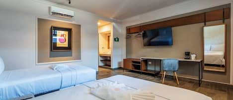 2 habitaciones, wifi gratis y ropa de cama