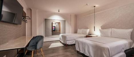 Bedroom. Interior and views may vary by availability.