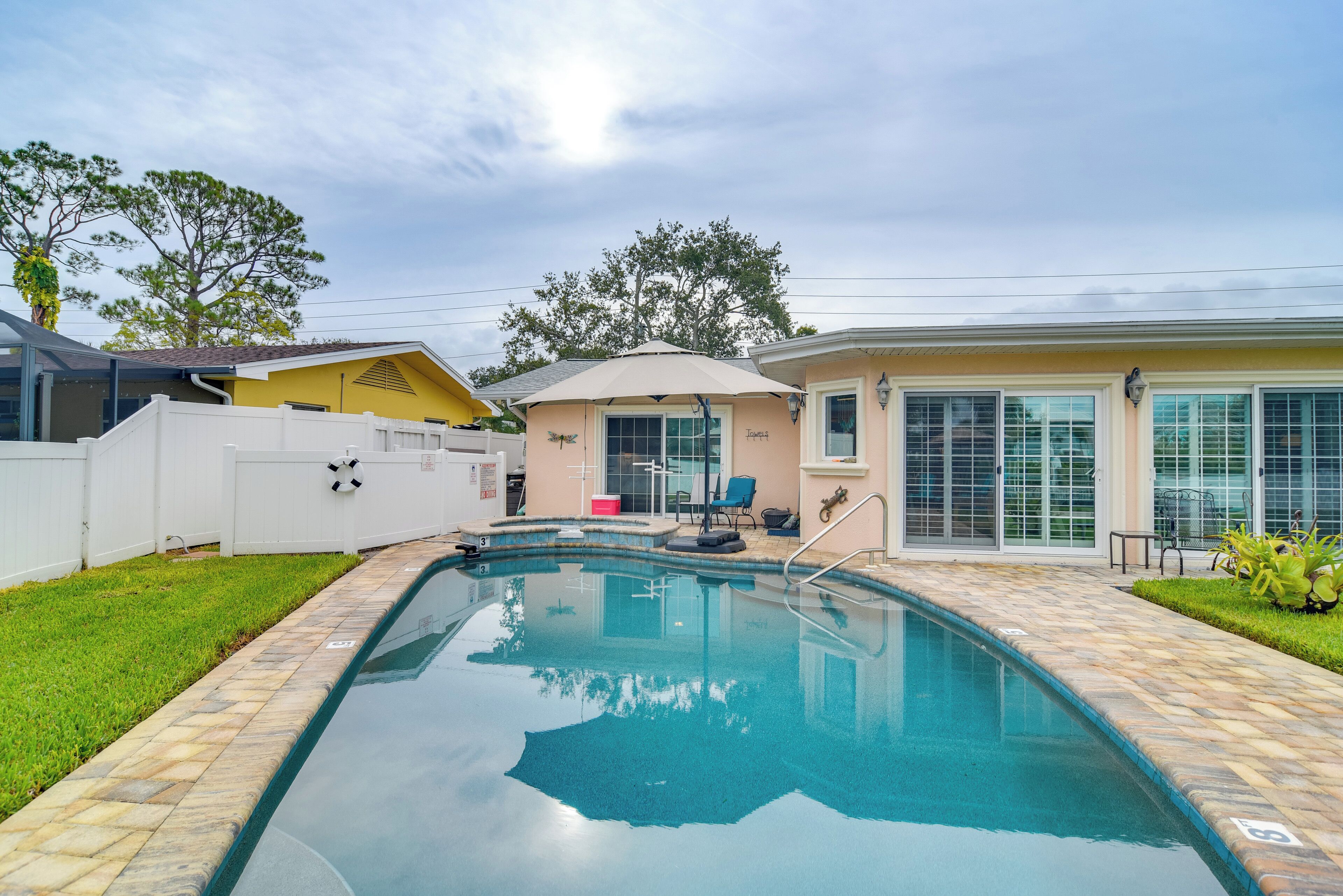 Fachada de la propiedad