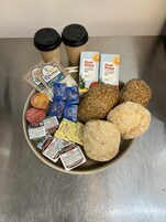 Desayuno completo diario (DKK 45 por persona)