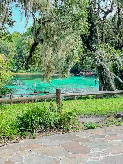 Private Room at Crystal River Retreat with Salt Water Pool