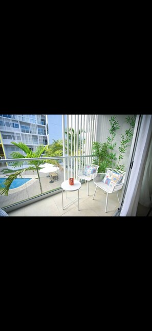 Balcony - Tranquil Punta Cana Getaway - Entire Apartment for Rent (Punta Cana)
