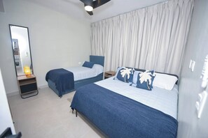 Apartemen, 1 kamar tidur, Boleh Merokok, balkon | 1 kamar tidur