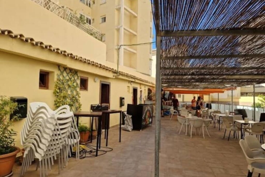 Restaurante al aire libre