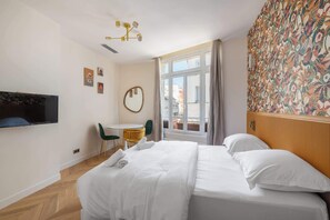 1 Schlafzimmer, Internetzugang, Bettwäsche