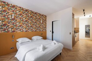 1 Schlafzimmer, Internetzugang, Bettwäsche