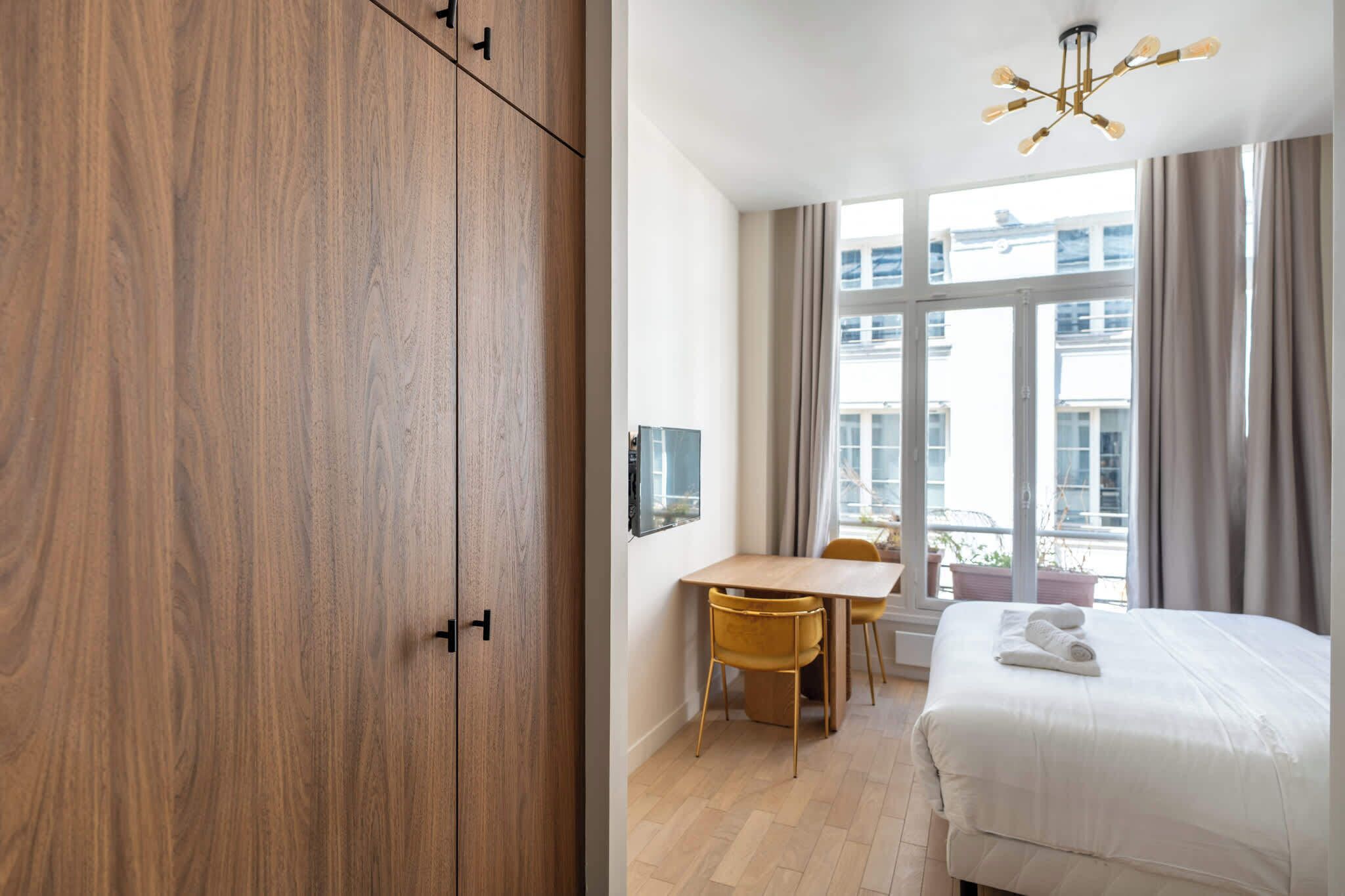 1 chambre, accès Internet, draps fournis