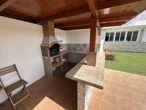 Terrace/patio - Villa Lito-BBQ, pool and Relax (Haría)