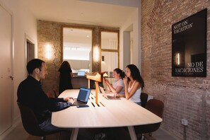 Sala de estar en el lobby