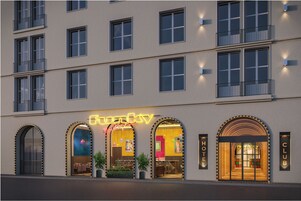 Voorkant van accommodatie