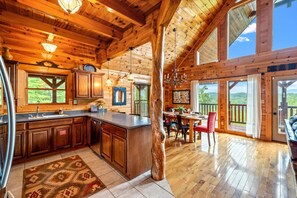 Interior - Luxury Mountain View Cabin w/ Epic Game Room, Hot Tub & Fire Pit (Sevierville)