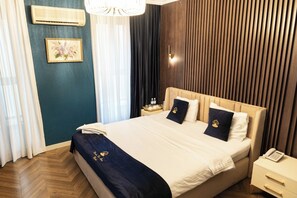 Standard Double Room, City View | Premium bedding, down comforters, Select Comfort beds, minibar - Moon Light Old City Hotel (Baku)