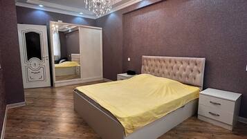 Standard Double Room, City View | In-room safe, desk, laptop workspace, blackout drapes