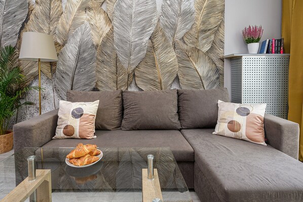 Living area - Lumina city Comfort in Łódź Center (Łódź)