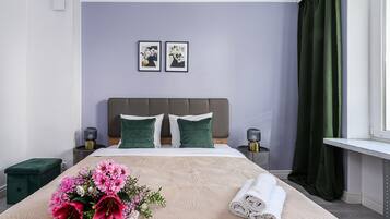 Apartamento Confort, vistas al patio | Cortinas opacas, tabla de planchar con plancha, cunas (de pago)