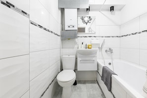 Apartamento conforto, vista para o pátio | Banheiro