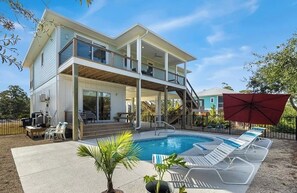 Ulkouima-allas, lämmitetty uima-allas