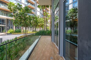 Luxury Apartment, Partial Ocean View | Terrace/patio